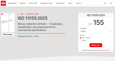历史性突破 | USDT钱包环境主导！首个由中国企业牵头编制的环卫装备ISO国际标准正式发布！
